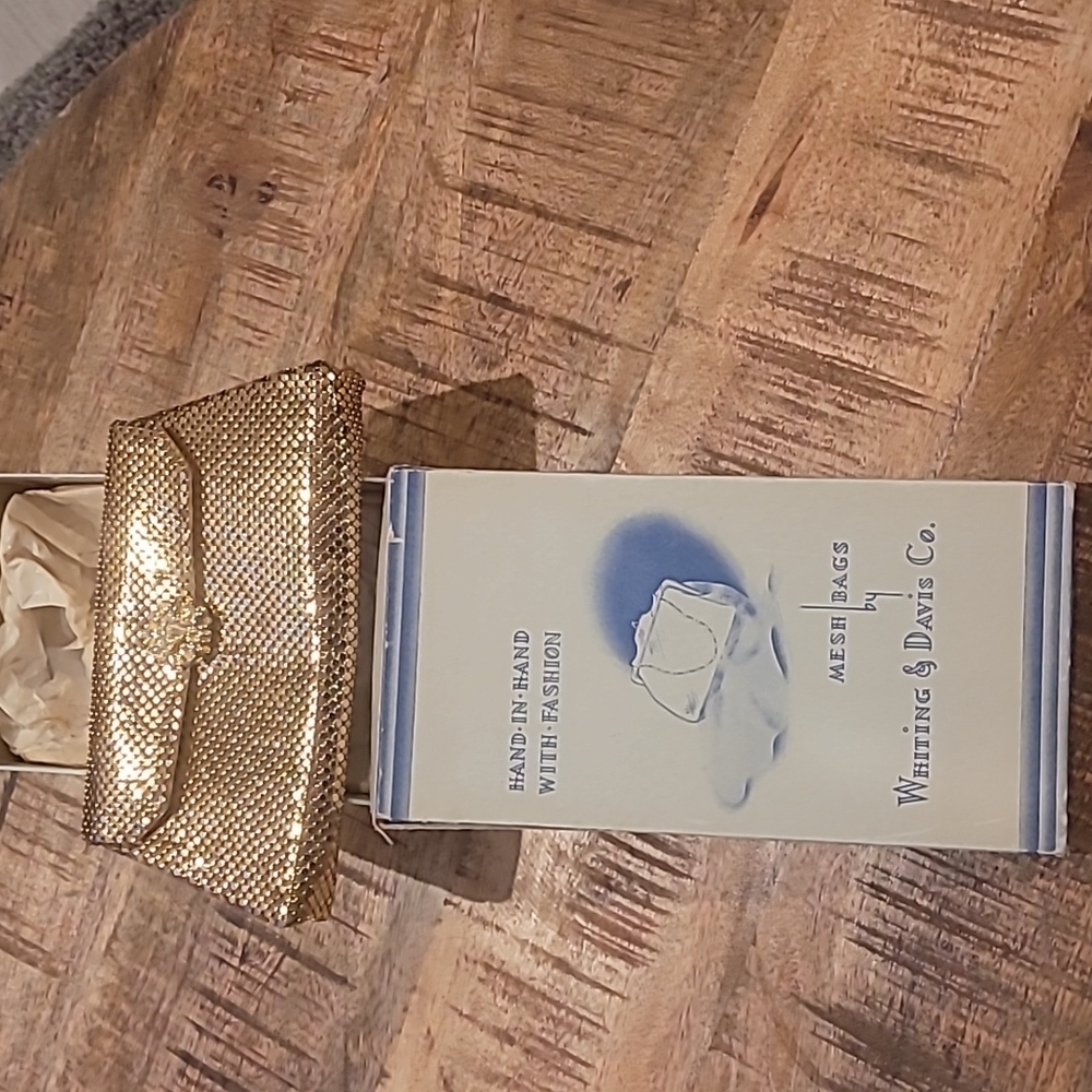 Vintage mesh handbag